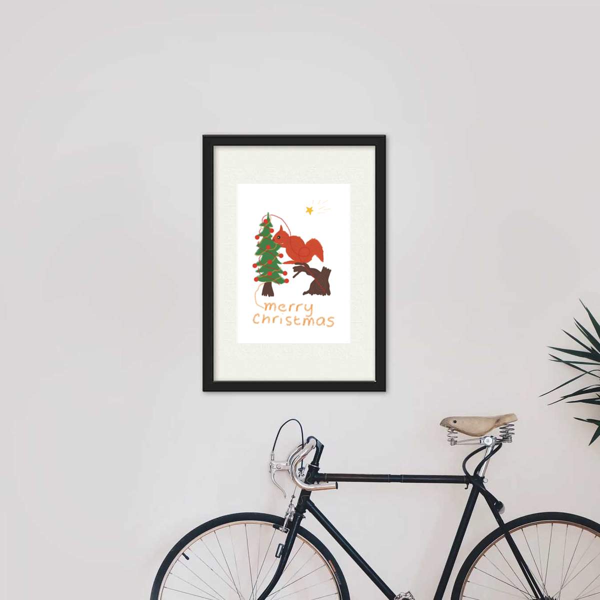 Wandposter / Drucke "Eichhörnchen schmückt den Weihnachtsbaum" (PP050439) - Bild 8 von 14