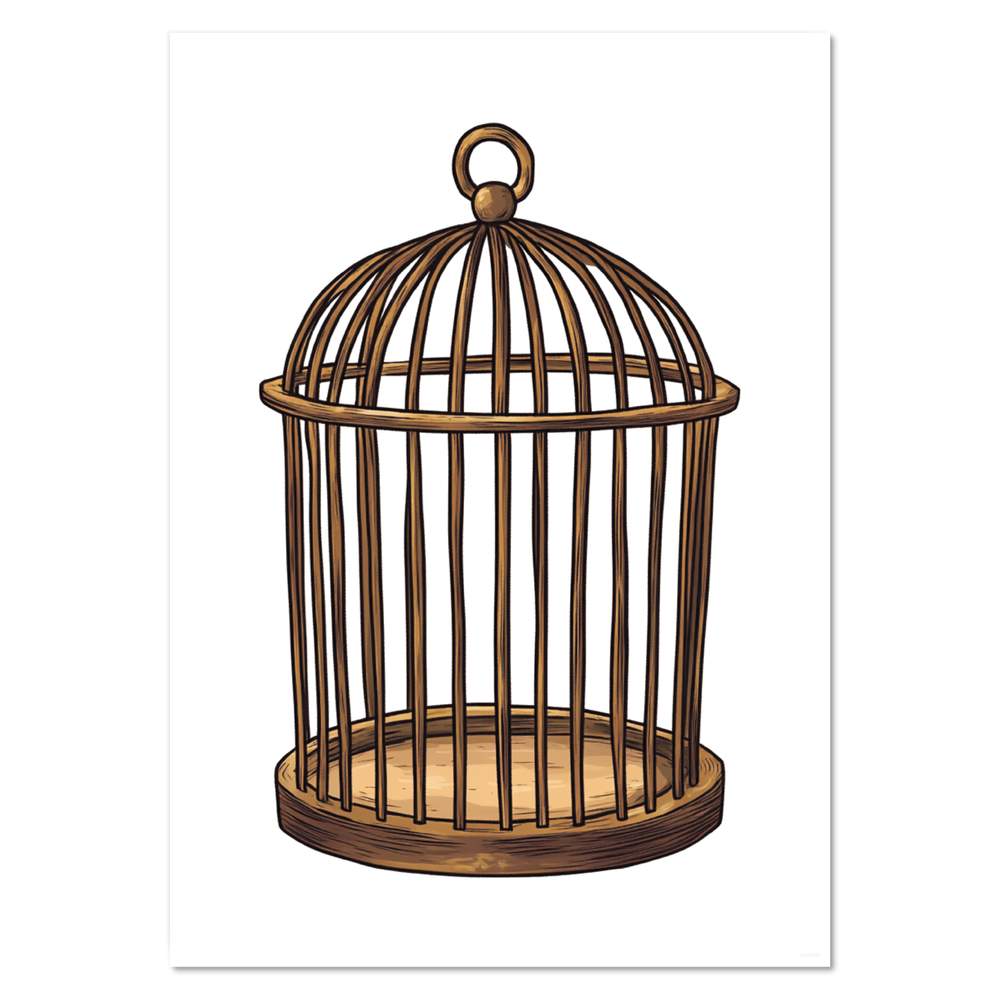 'Empty Bird Cage' Wall Posters / Prints (PP052801) - Picture 7 of 14
