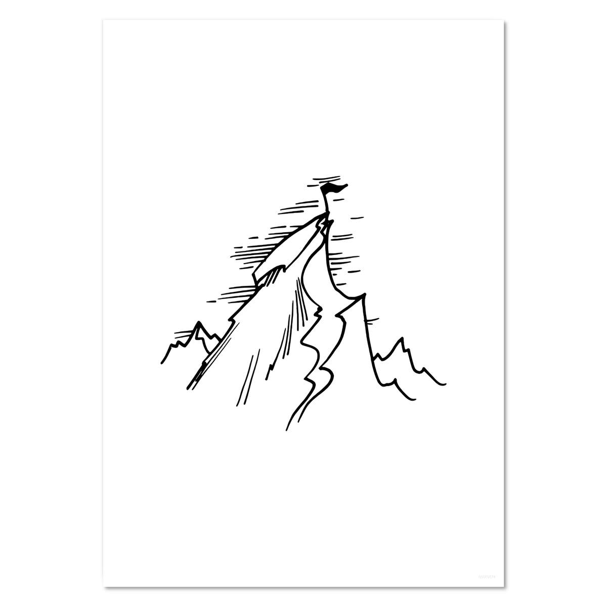 A4 'Mount Everest Summit' Wall Poster / Print (PP00083674)