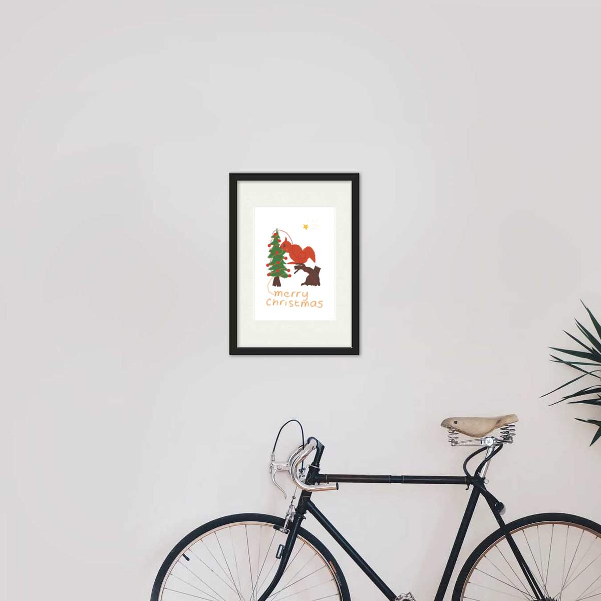 Wandposter / Drucke "Eichhörnchen schmückt den Weihnachtsbaum" (PP050439) - Bild 6 von 14