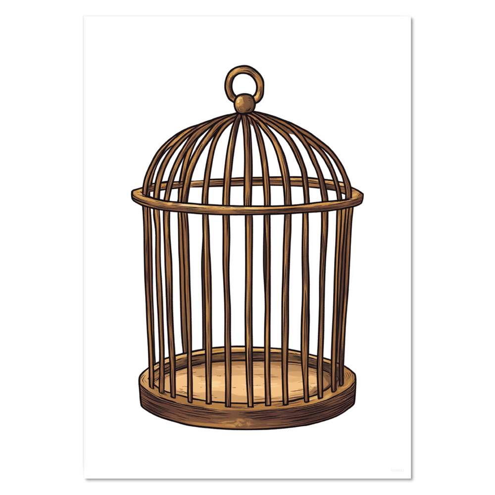 'Empty Bird Cage' Wall Posters / Prints (PP052801) - Picture 5 of 14