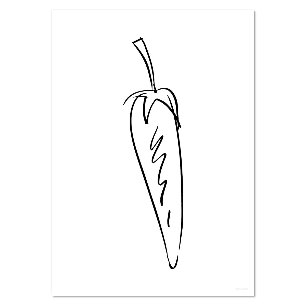 'Chilli Pepper' Wall Posters / Prints (PP003648)