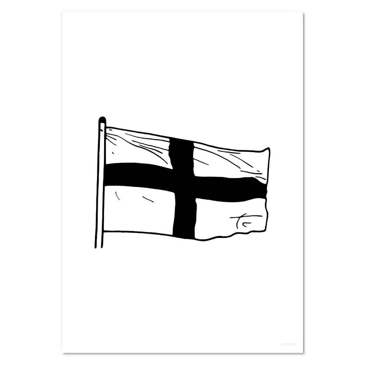 'England Flag' Wall Posters / Prints (PP019220)