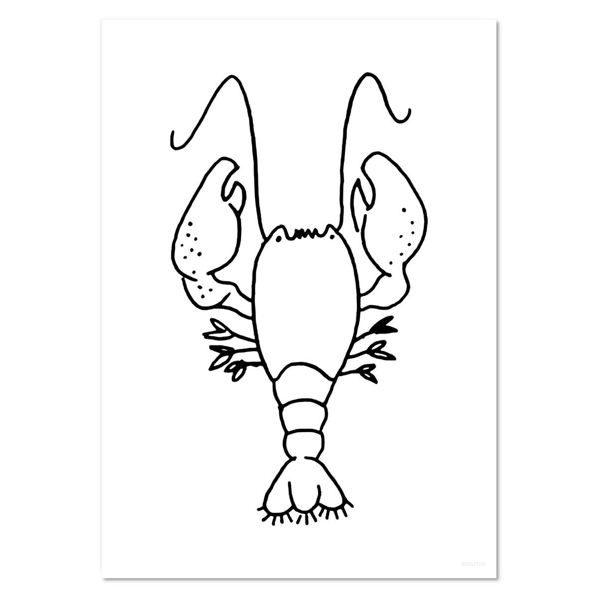 'Lobster' Wall Posters / Prints (PP020193)