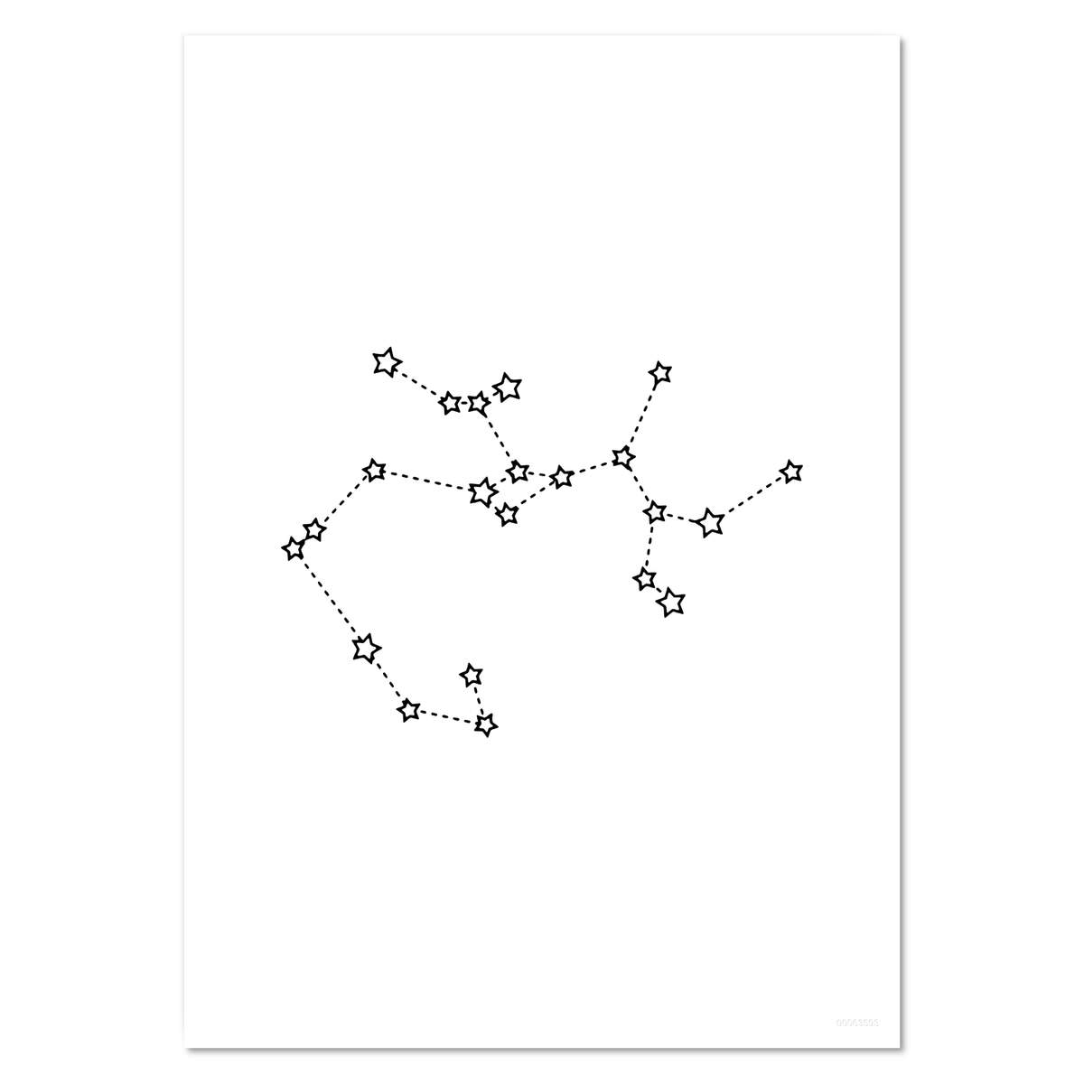 A5 'Sagittarius Stars' Wall Poster / Print (PP00063593)