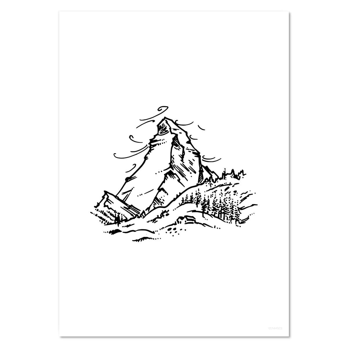 'The Matterhorn' Wall Posters / Prints (PP029033)