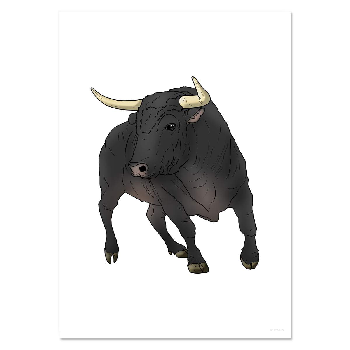 'Charging Bull' Wall Posters / Prints (PP029504)