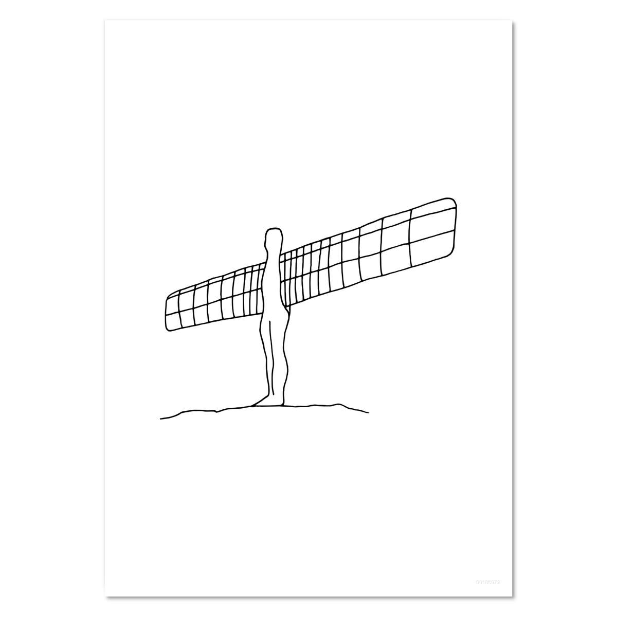 'Angel Of The North' Wall Posters / Prints (PP035176)