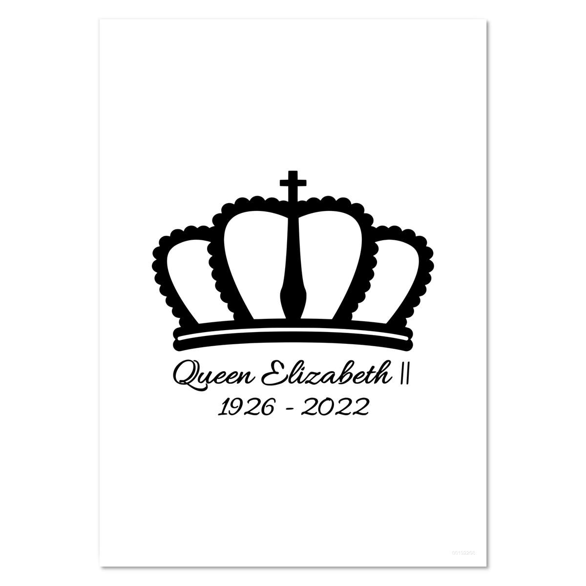 'Queen Elizabeth II Crown' Wall Posters / Prints (PP036142)