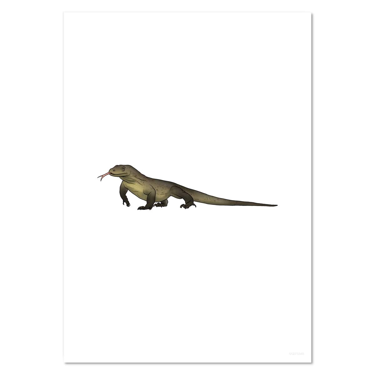 'Komodo Dragon' Wall Posters / Prints (PP046407)