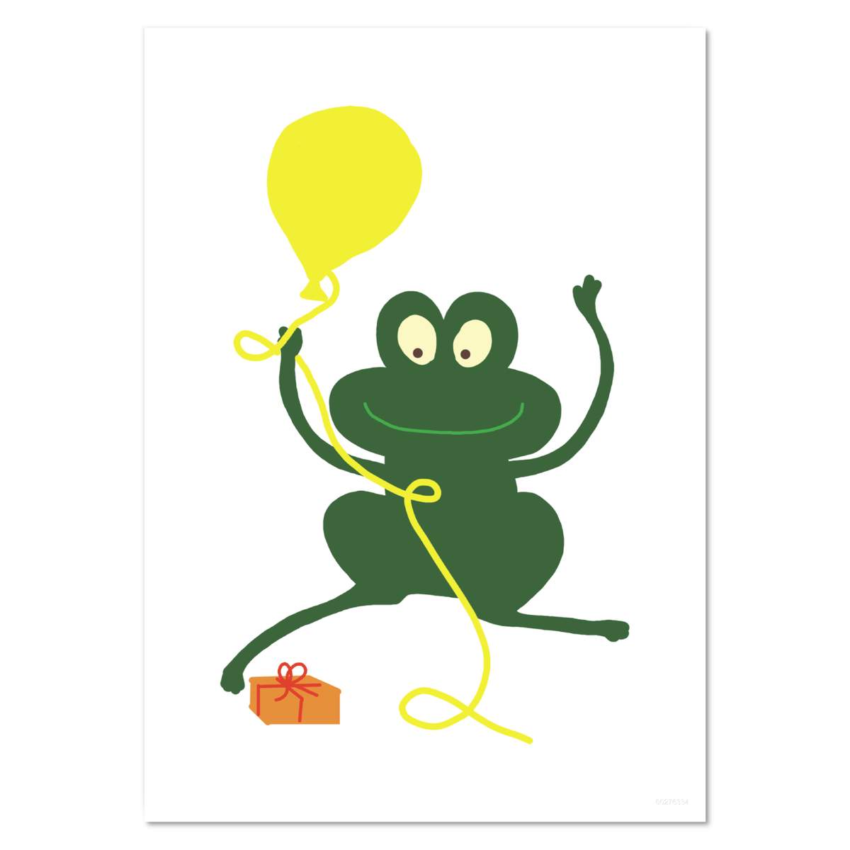 'Frog Has A Birthday ' Wall Posters / Prints (PP046875)