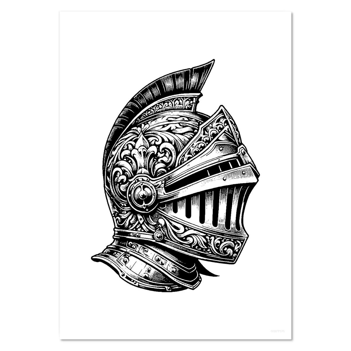'Knight's Helmet' Wall Posters / Prints (PP047114)