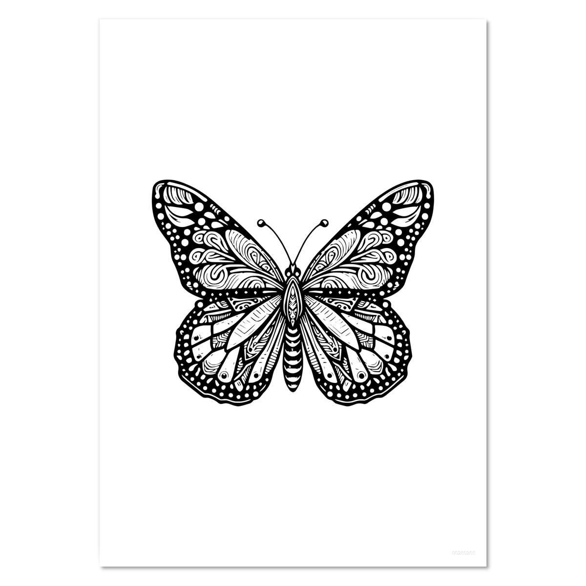 A5 'Monarch Butterfly' Wall Poster / Print (PP00280265)