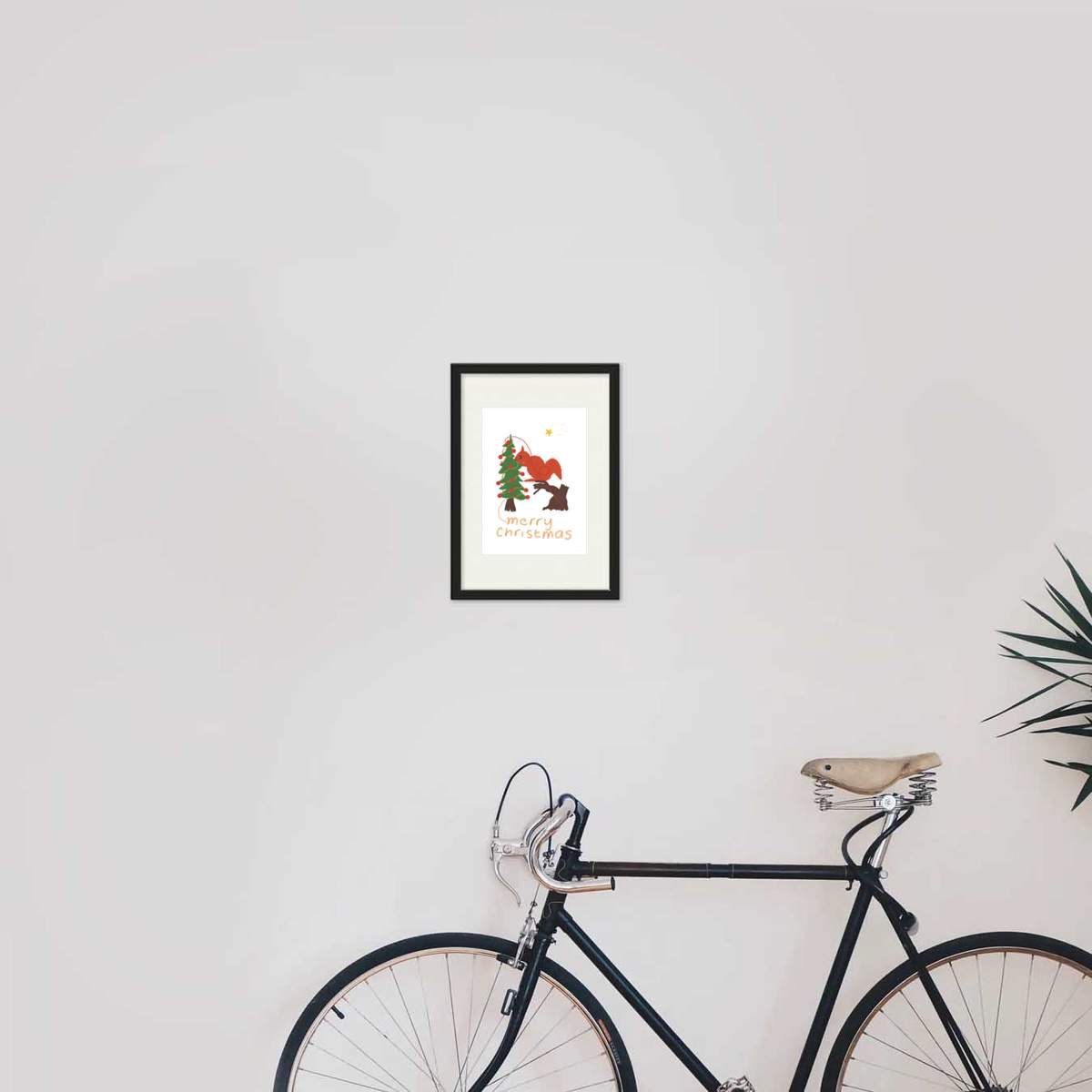 Wandposter / Drucke "Eichhörnchen schmückt den Weihnachtsbaum" (PP050439) - Bild 4 von 14