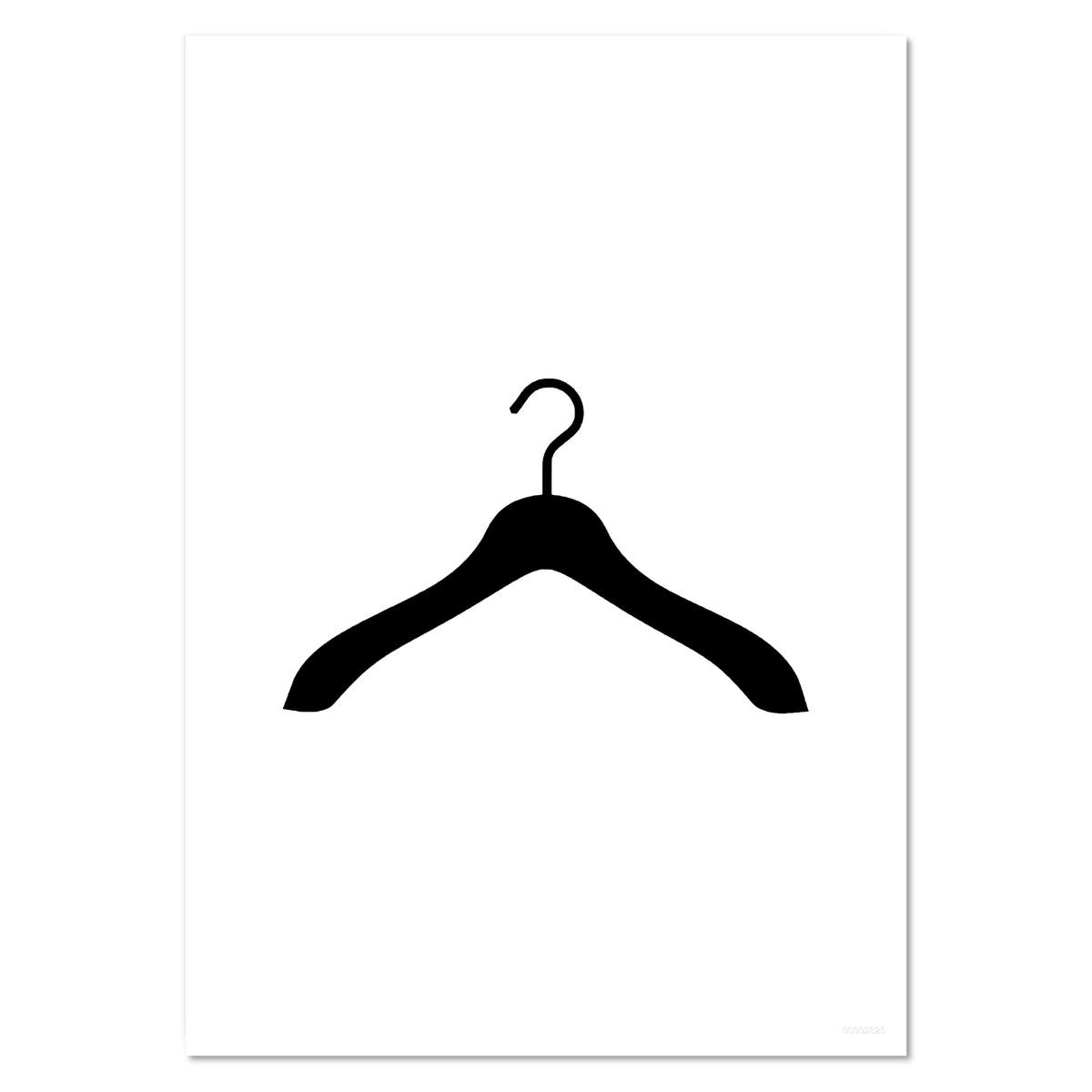 'Coathanger Silhouette' Wall Posters / Prints (PP051809)