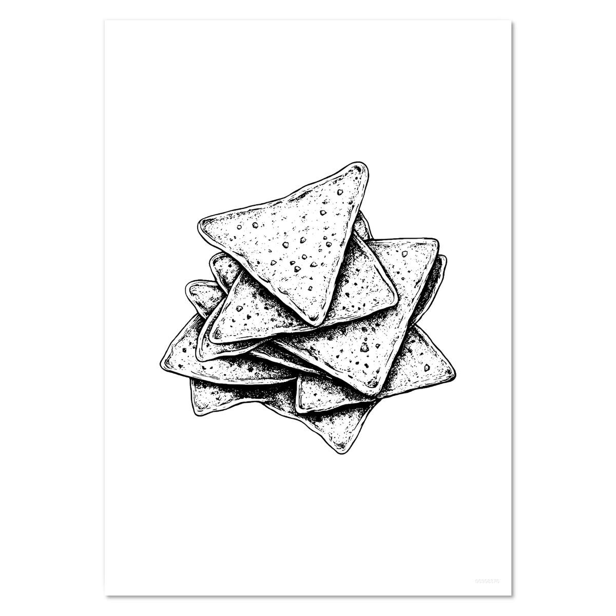 'Tortilla Chips ' Wall Posters / Prints (PP052764)