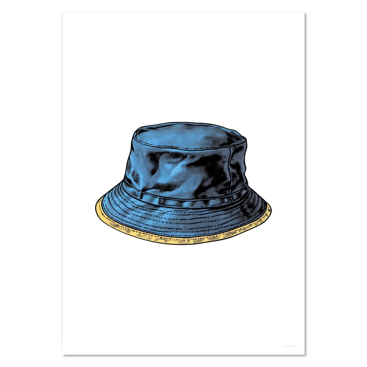 'Cotton Bucket Hat' Wall Posters / Prints (PP052787)