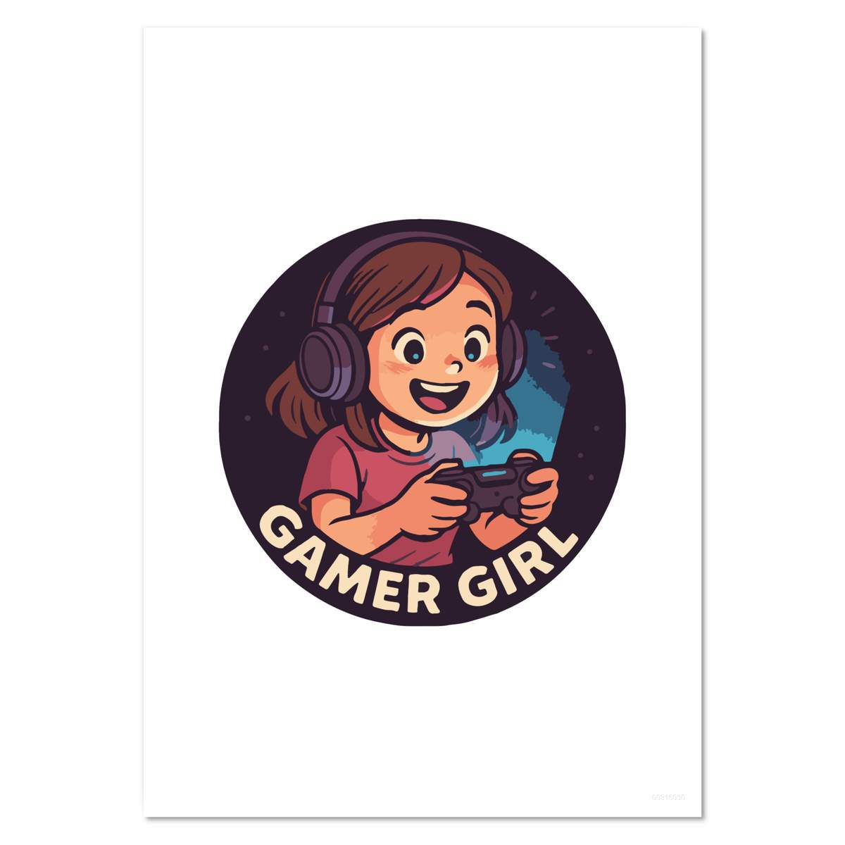 'Gamer Girl' Wall Posters / Prints (PP054100)