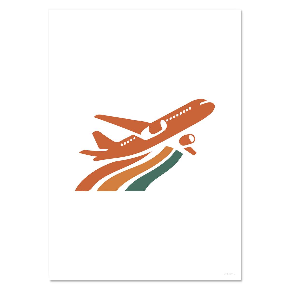 'Airplane Take Off' Wall Posters / Prints (PP055754)
