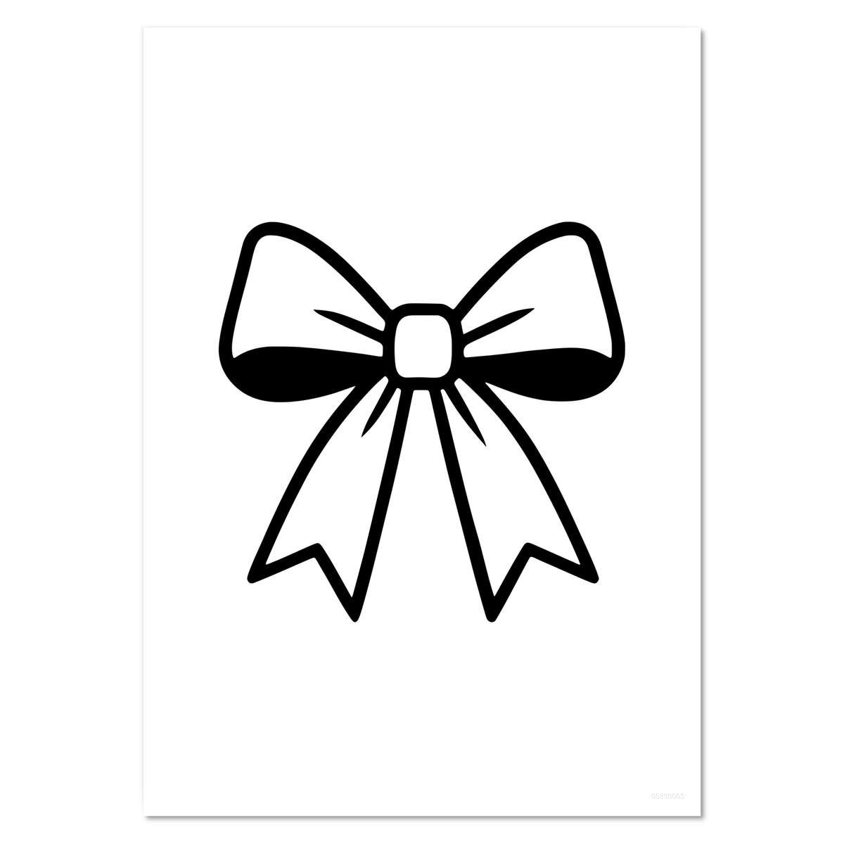'Ribbon Bow' Wall Posters / Prints (PP056625)