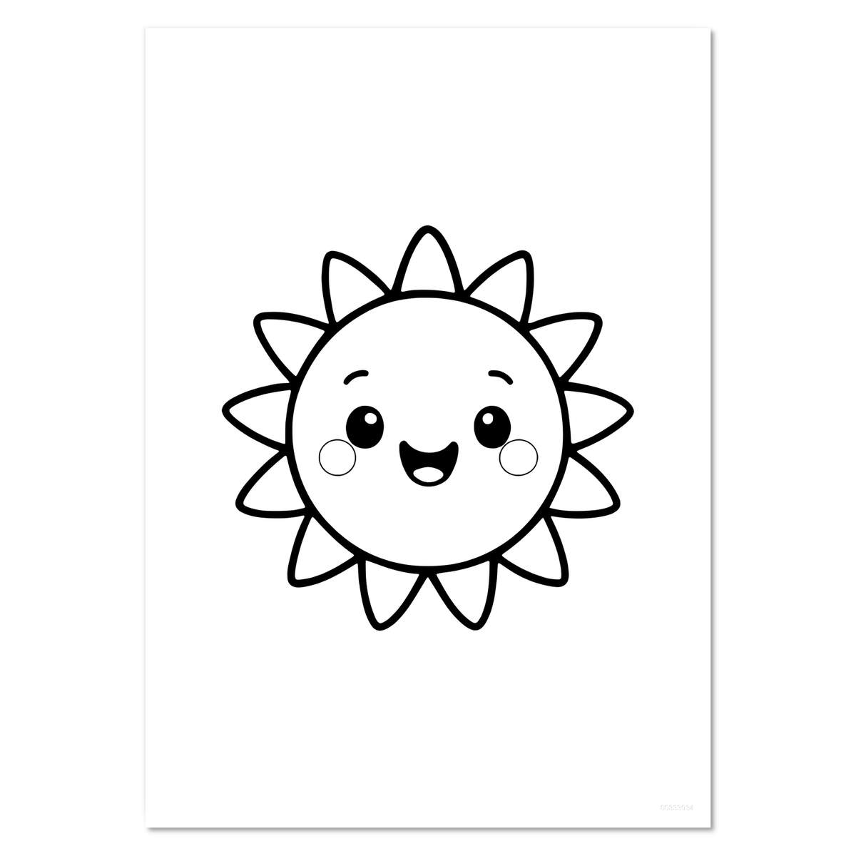 'Cute Sunshine' Wall Posters / Prints (PP057397)