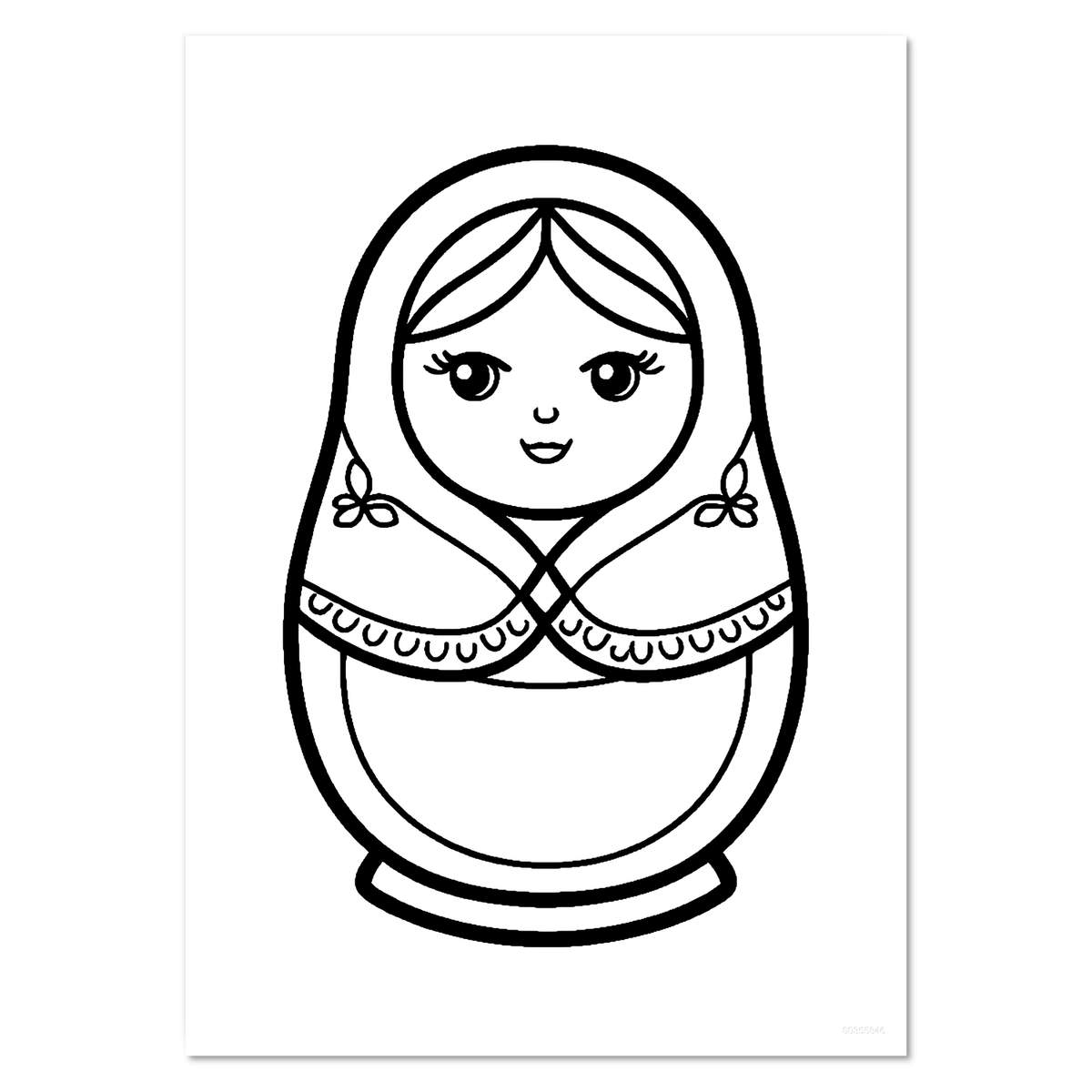 'Russian Nesting Doll' Wall Posters / Prints (PP061861)
