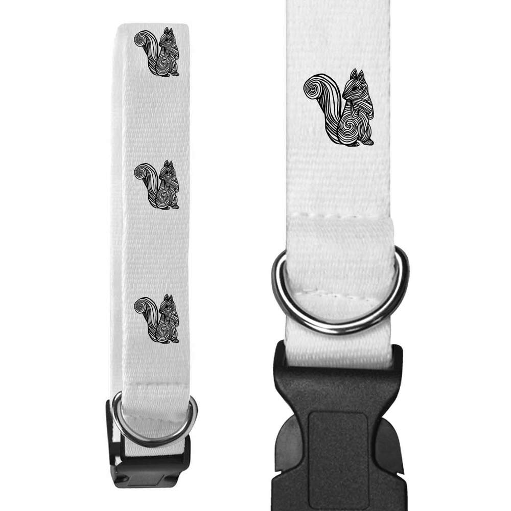 'Squirrel as a Pattern' Dog Collars (PR010620)