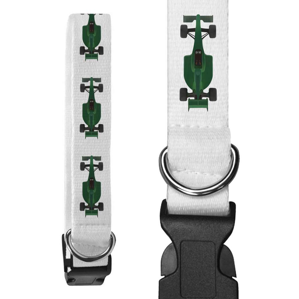 'F1 Race Car' Adjustable Dog Collar - For Leads, ID Tags, Walks and Photos (PR023993)