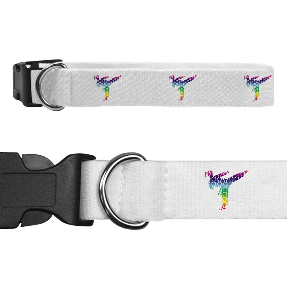 'Abstract Karate Kick' Dog Collars (PR026274)