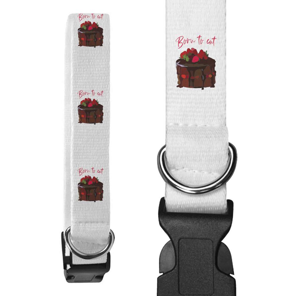 'Born to eat Chocolate Cake ' Dog Collars (PR044752)