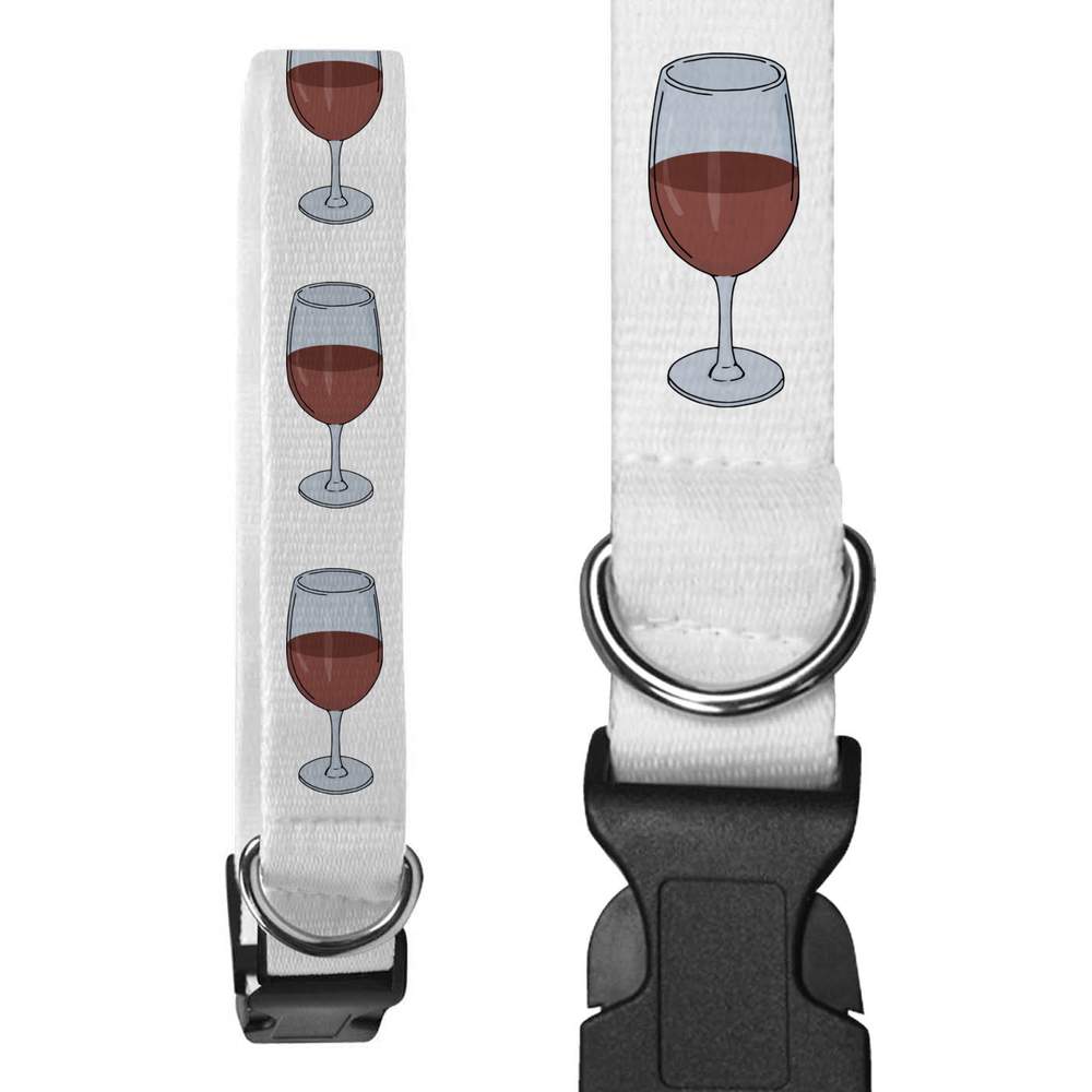 Small 'Red Wine Glass' Dog Collar (PR00052923)