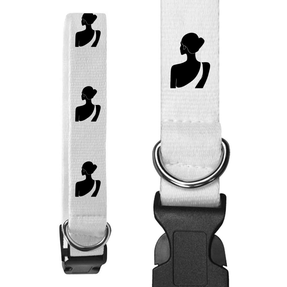 ' Minimalist Woman's Back' Dog Collars (PR052176)