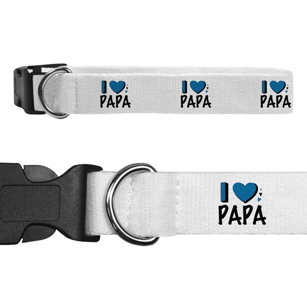 'I Love Papa' Dog Collars (PR054378)