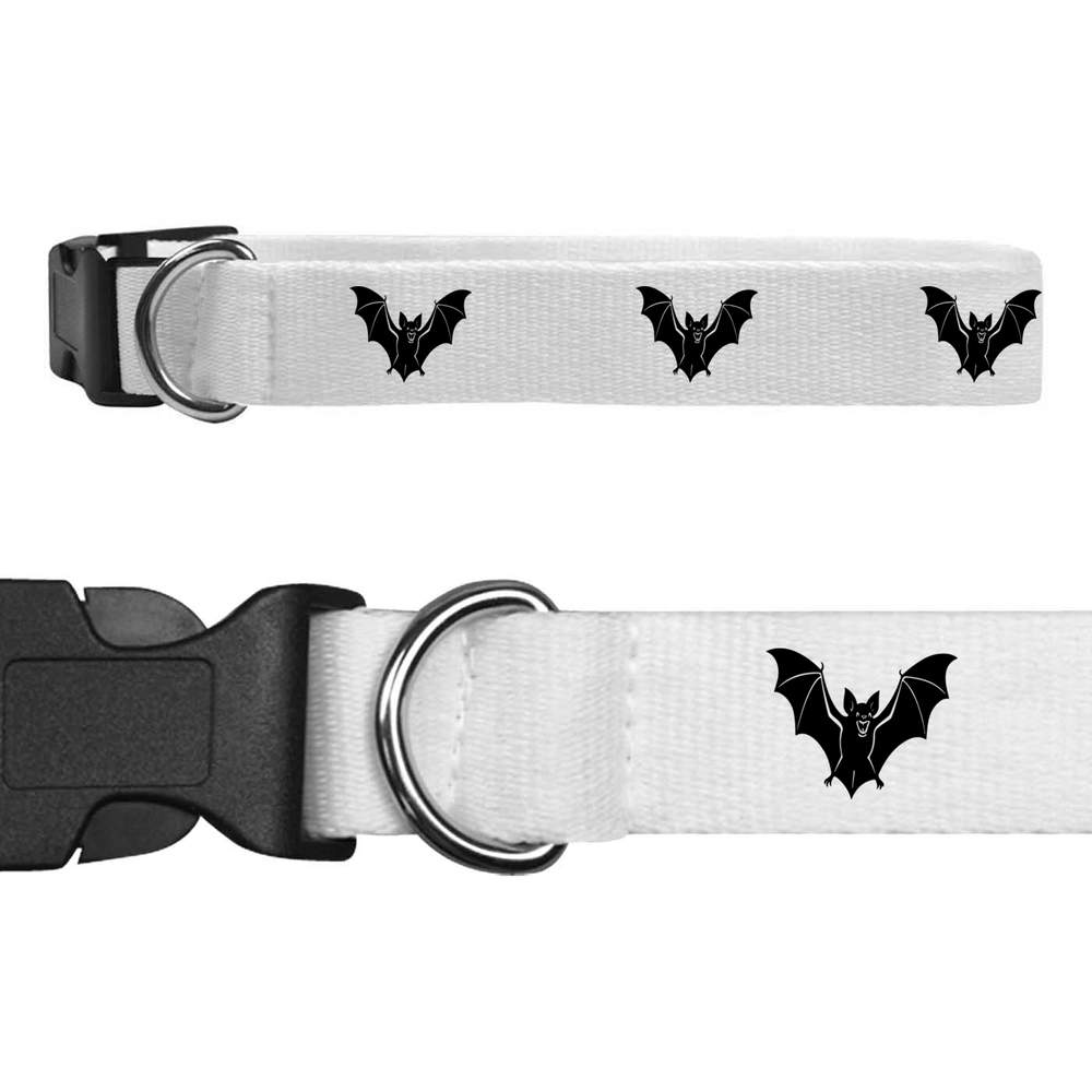 'Scary Vampire Bat With Open Wings' Dog Collars (PR057748)