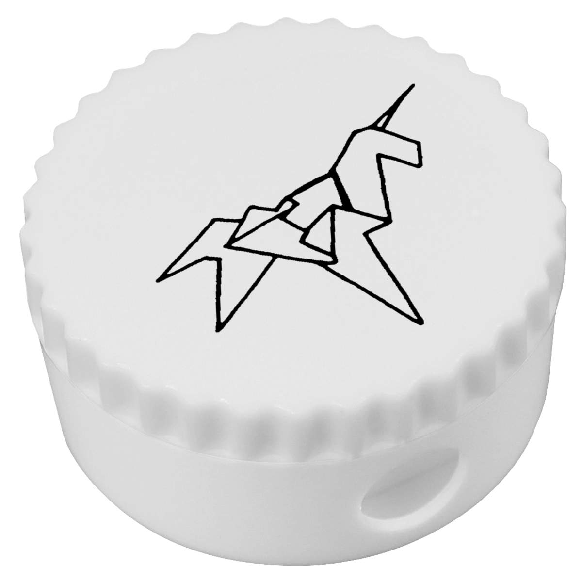'Origami Unicorn' Compact Pencil Sharpener (PS00014358)