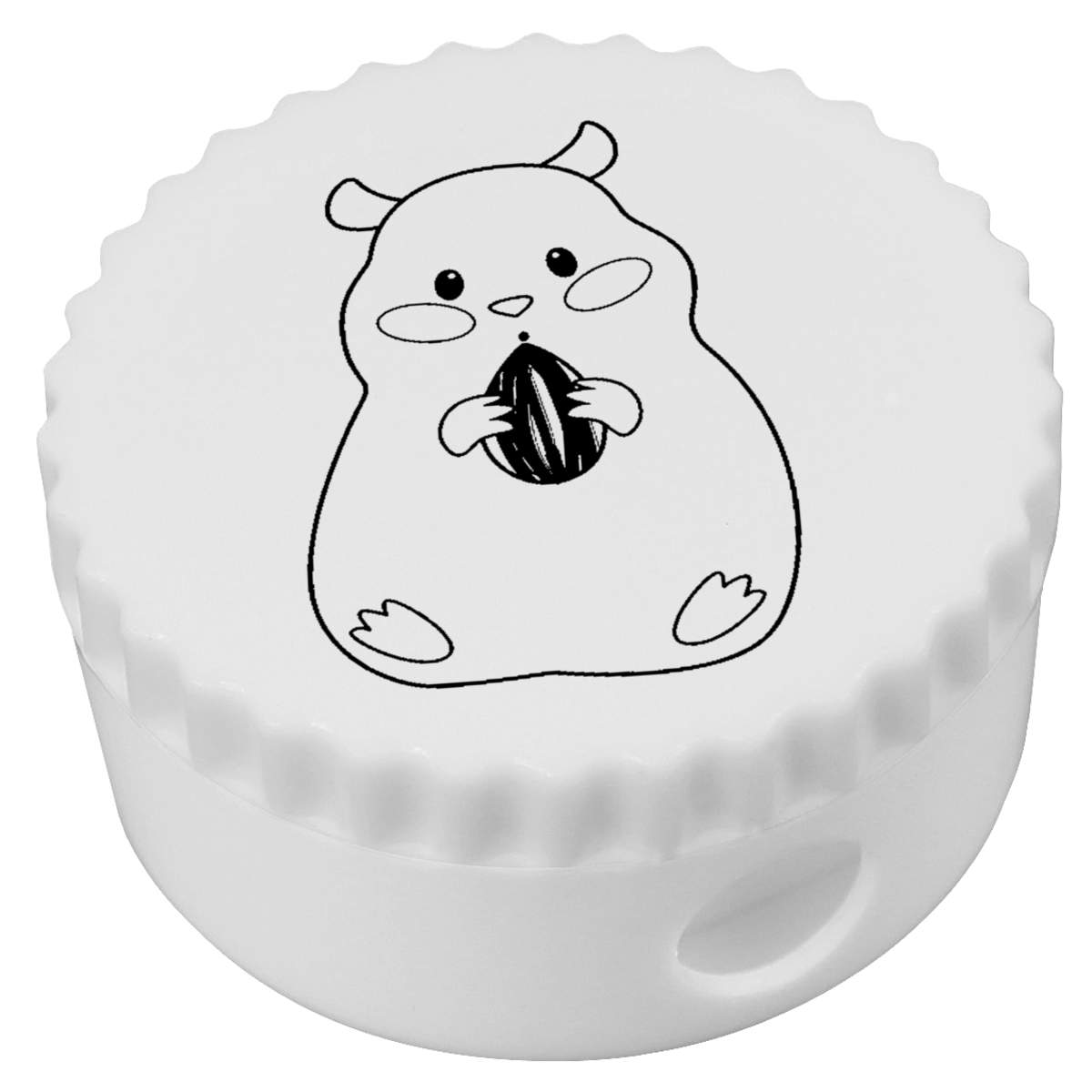 'Hamster & Sunflower Seed' Compact Pencil Sharpener (PS00017353)