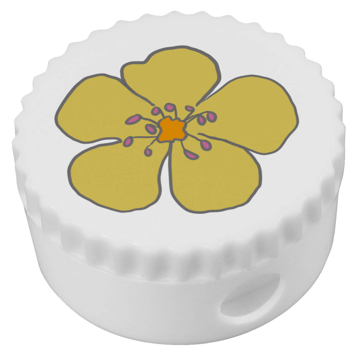 'Buttercup' Compact Pencil Sharpener (PS00021624)