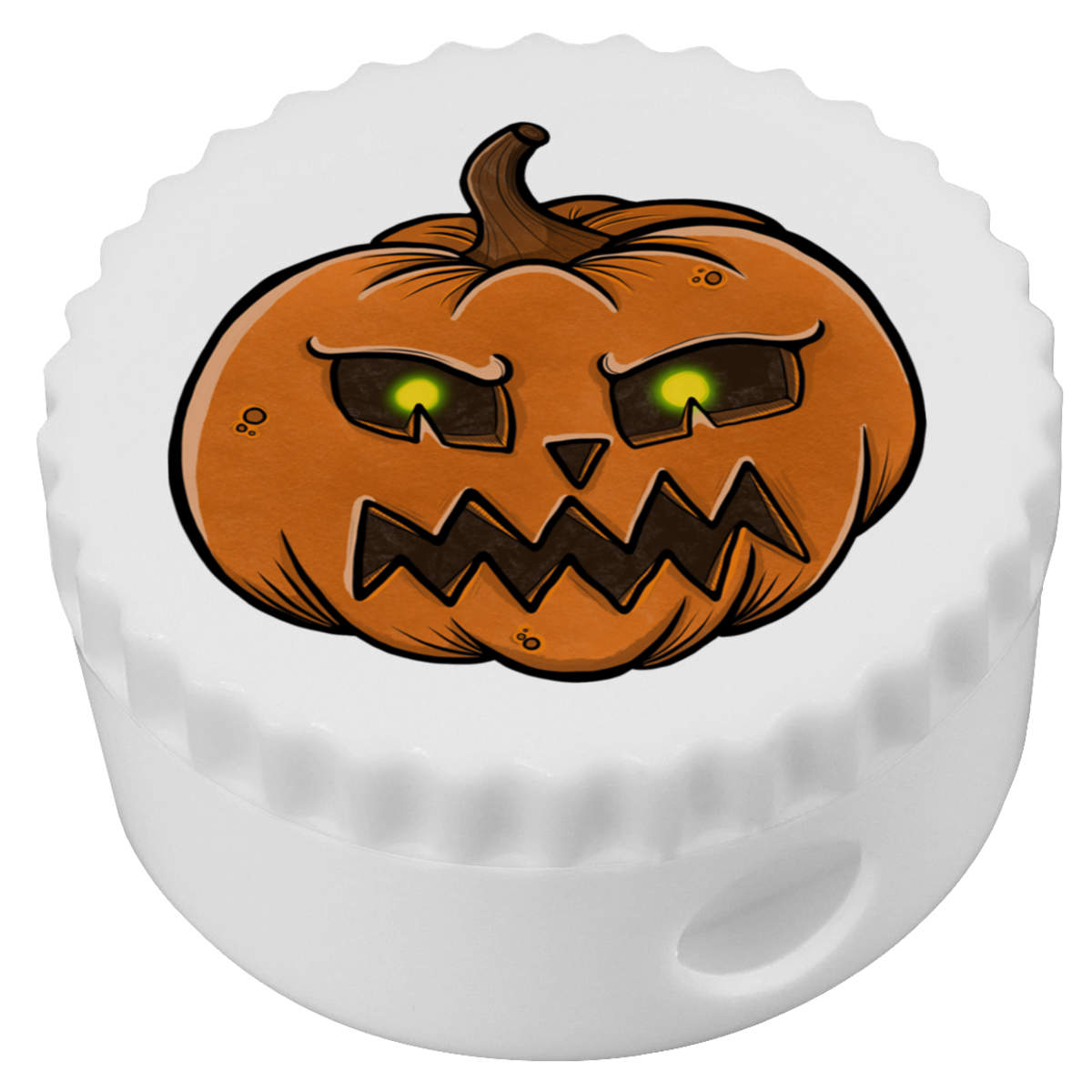 'Scary Pumpkin' Compact Pencil Sharpener (PS00023339)