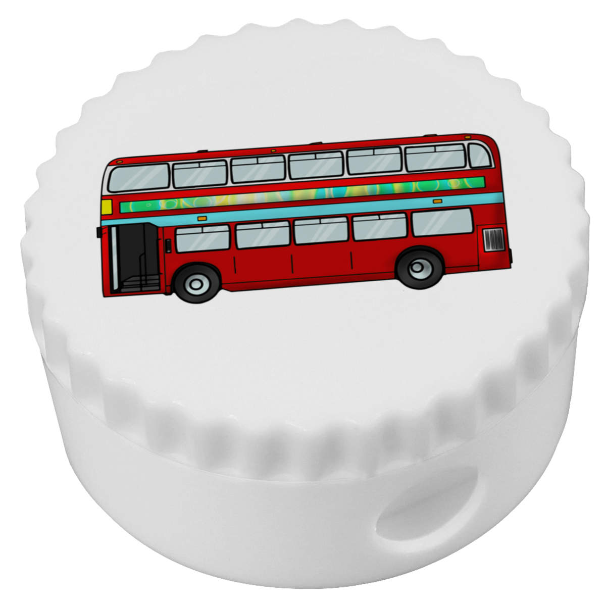 'Double-decker Bus' Compact Pencil Sharpener (PS00027215)