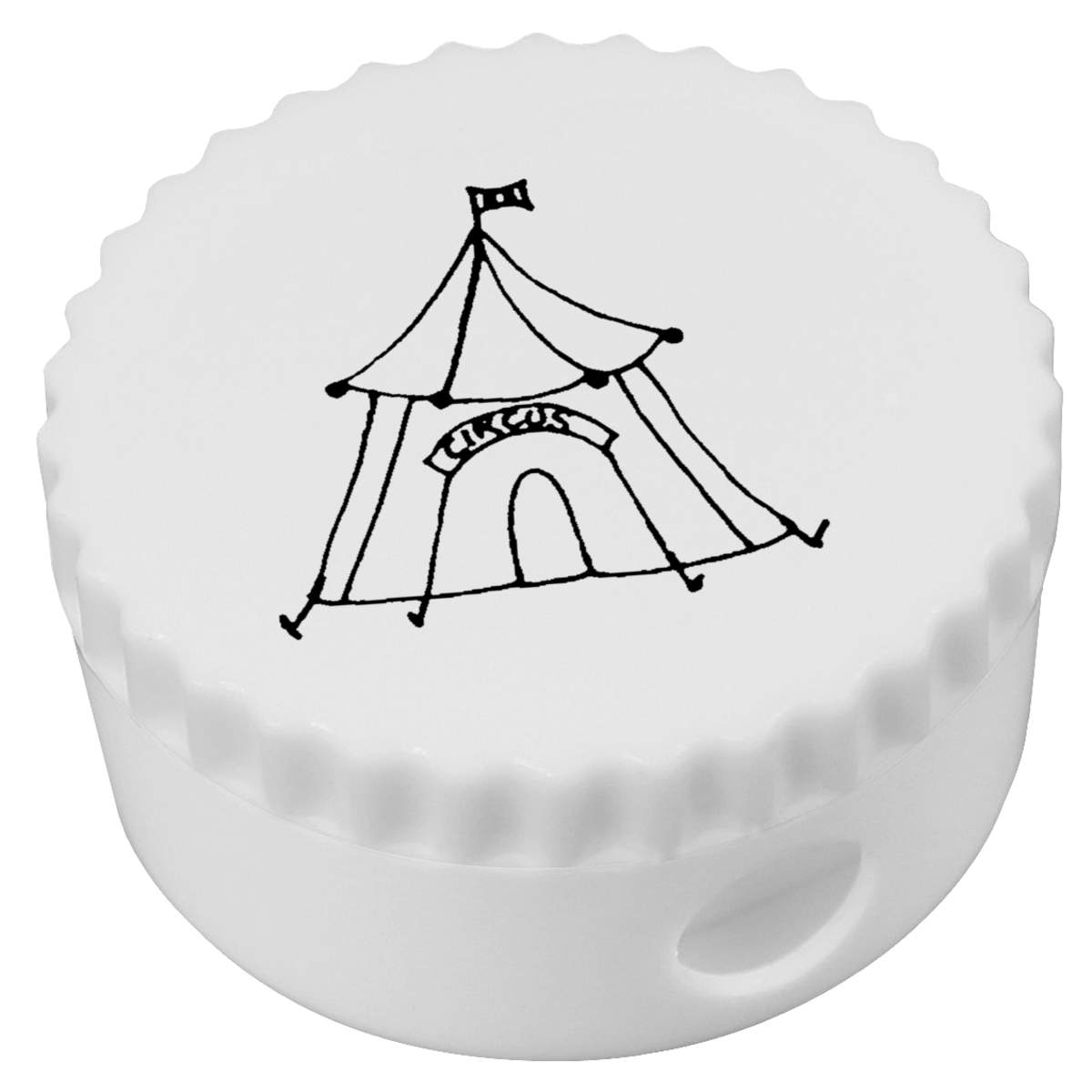'Circus Tent' Compact Pencil Sharpener (PS00031224)