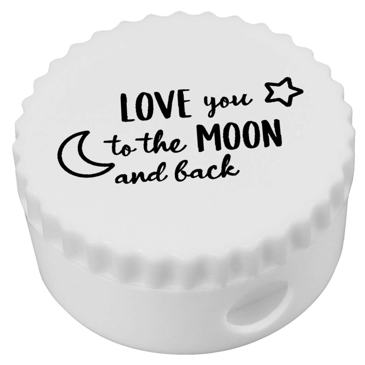 'Love You to the Moon' Compact Pencil Sharpener (PS00033173)