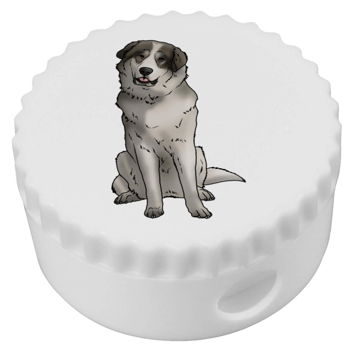 'Pyrenean Mountain Dog' Compact Pencil Sharpener (PS00033235)