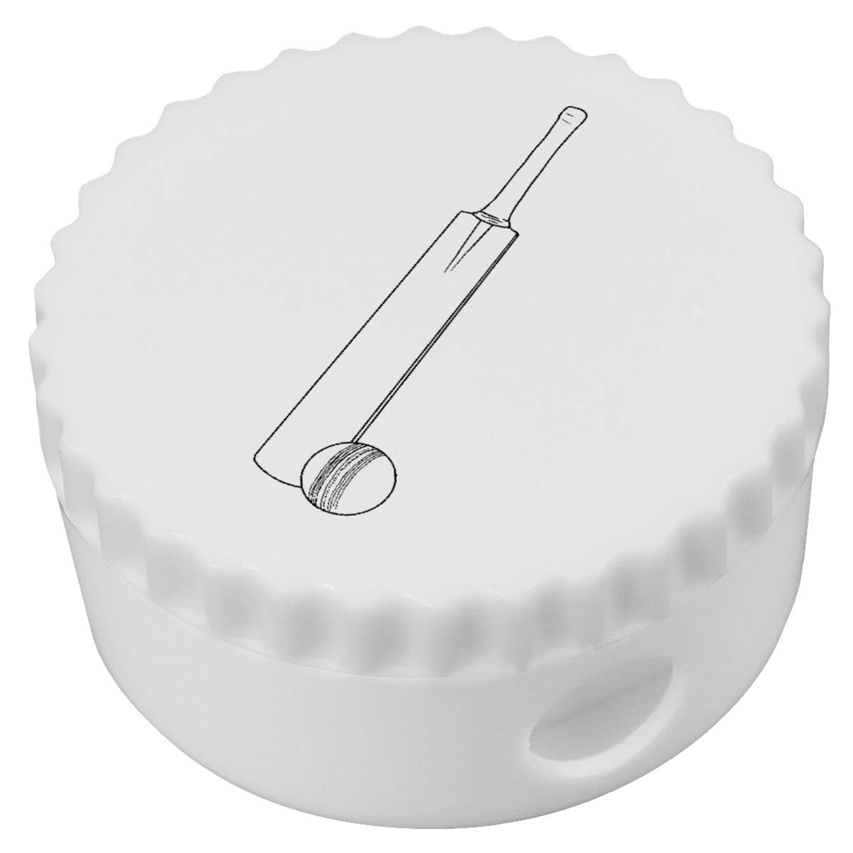 'Cricket Bat & Ball' Compact Pencil Sharpener (PS00033903)