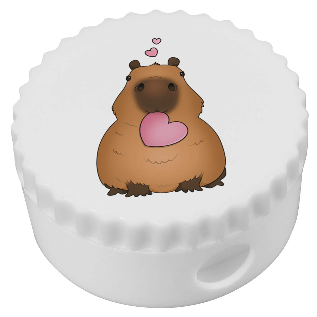 'Sweetheart Capybara' Compact Pencil Sharpener (PS00034162)