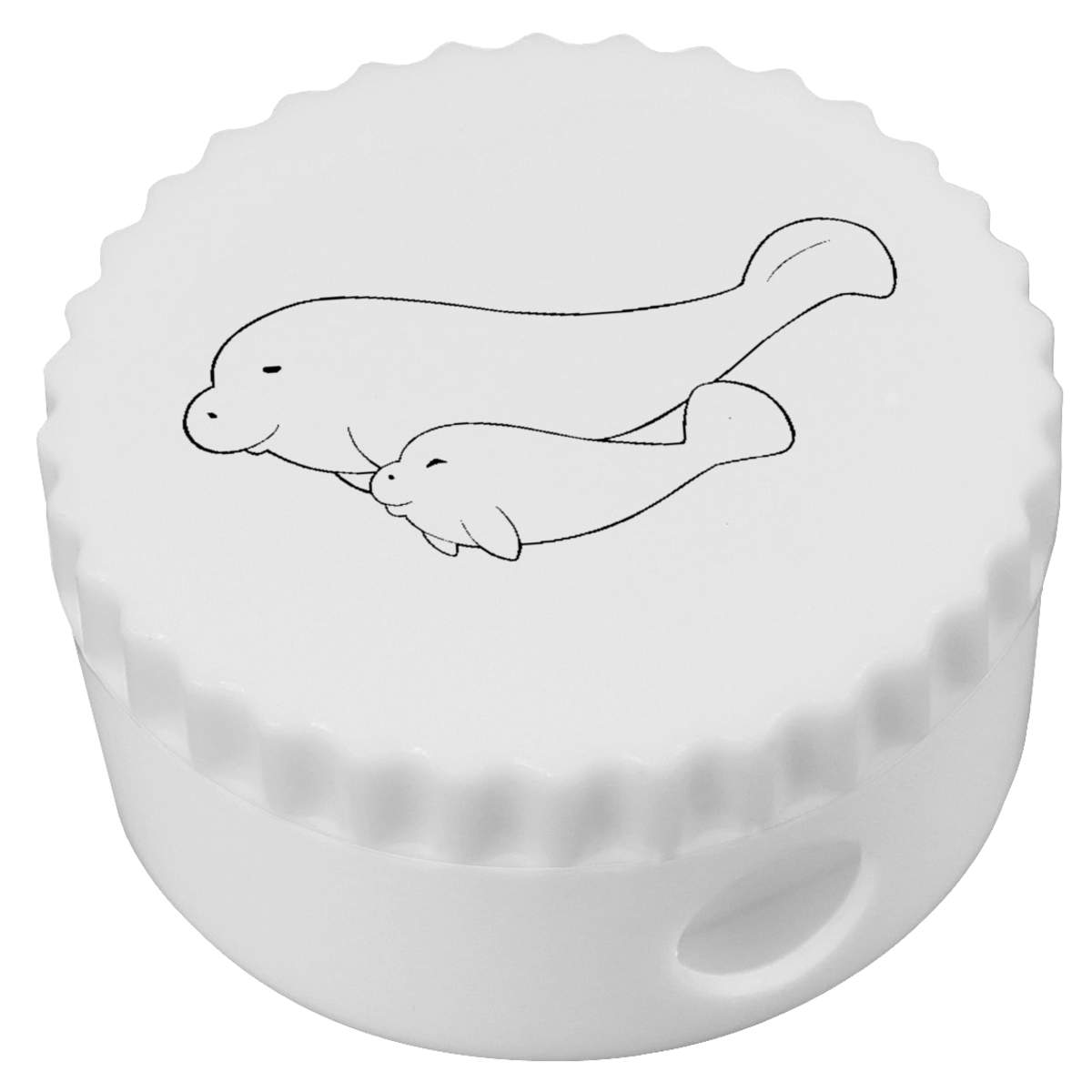 'Manatee Mama and Baby' Compact Pencil Sharpener (PS00034491)