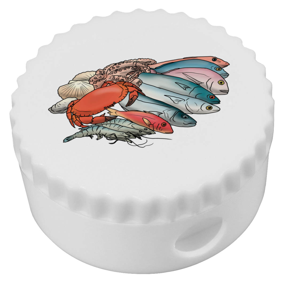 'Seafood Selection' Compact Pencil Sharpener (PS00034548)