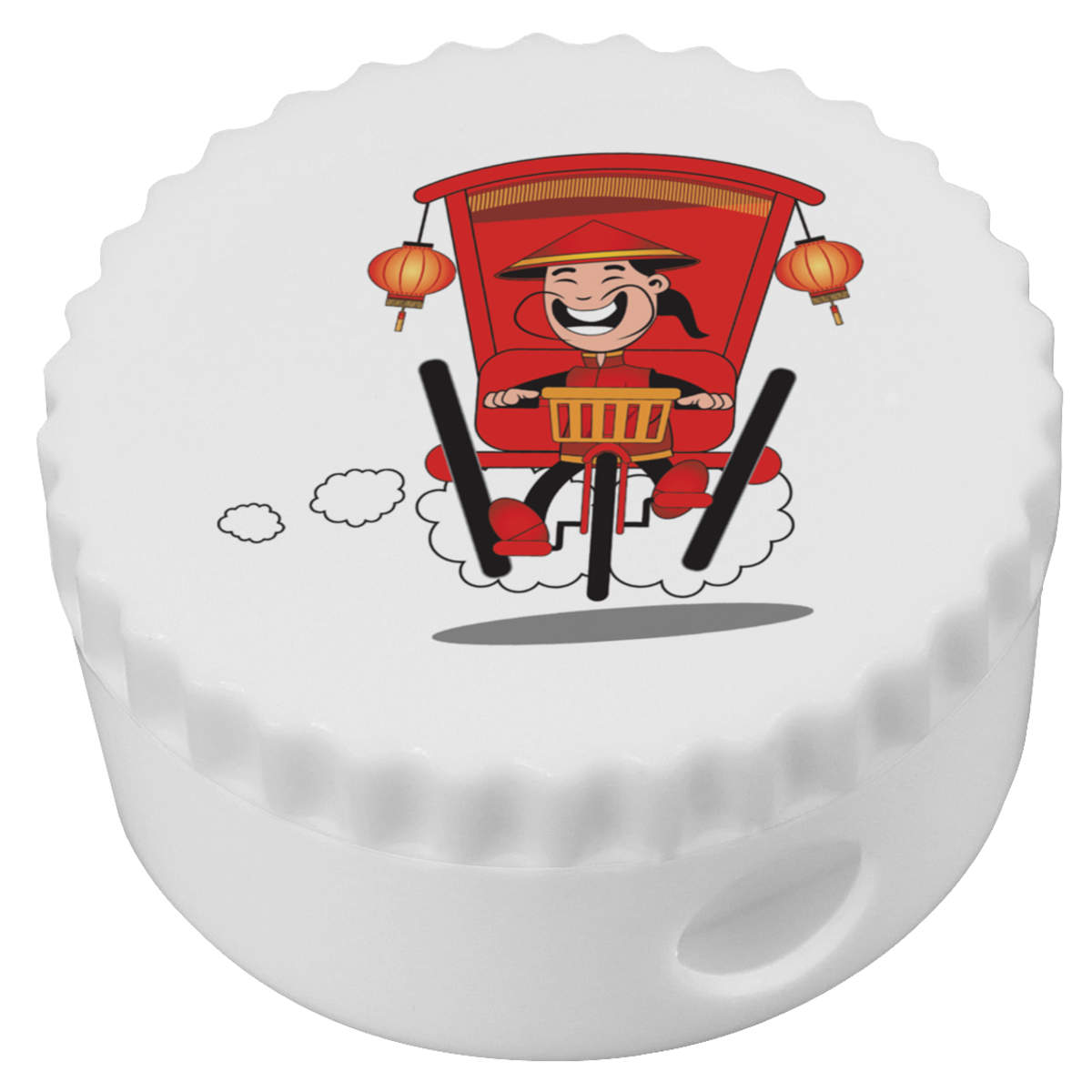 'Rickshaw' Compact Pencil Sharpener (PS00034847)