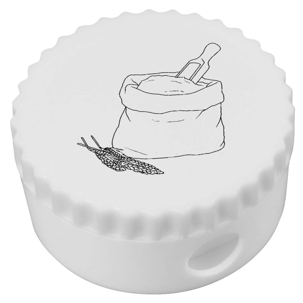 'Bag Of Flour' Compact Pencil Sharpener (PS00036389)