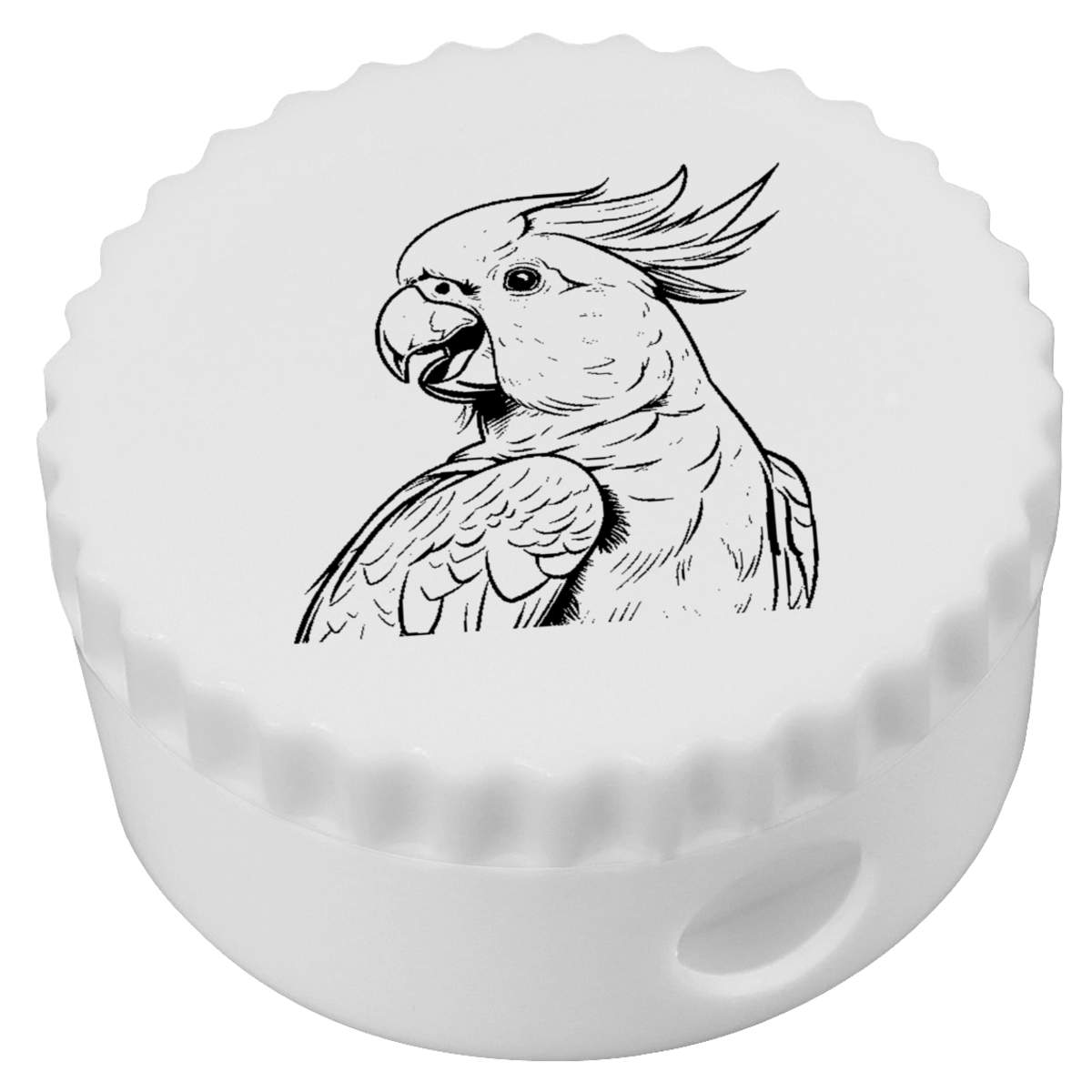 'Open Beak  Cockatoo' Compact Pencil Sharpener (PS00041510)