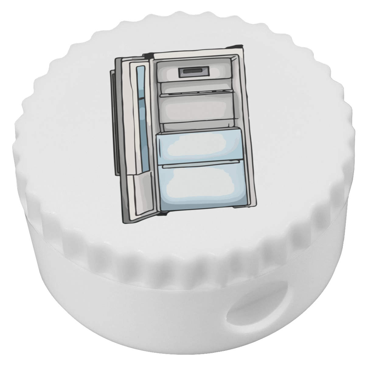 'Empty Fridge Freezer' Compact Pencil Sharpener (PS00042356)